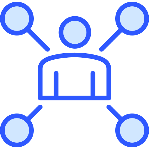 conexión Generic Blue icono