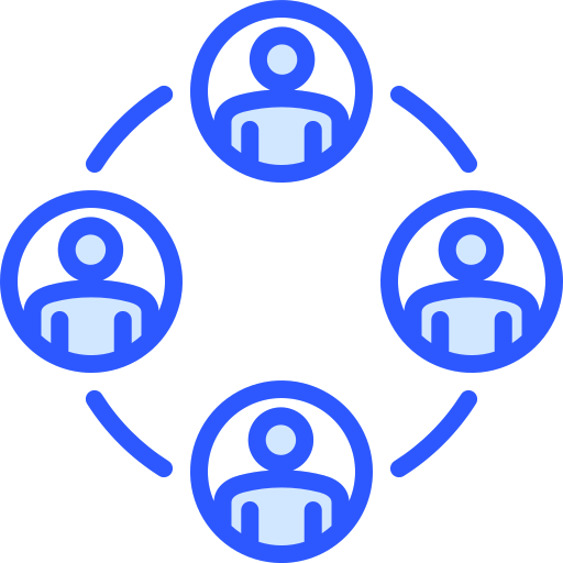 Teamwork Generic Blue icon