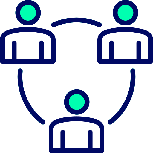 trabalho em equipe Generic Fill & Lineal Ícone