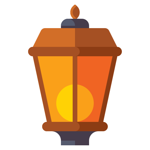Газовая лампа Generic Flat иконка