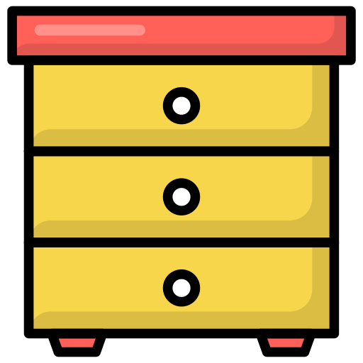 cajón Generic Outline Color icono