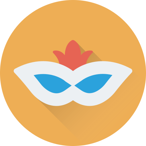 Carnival mask Generic Flat icon