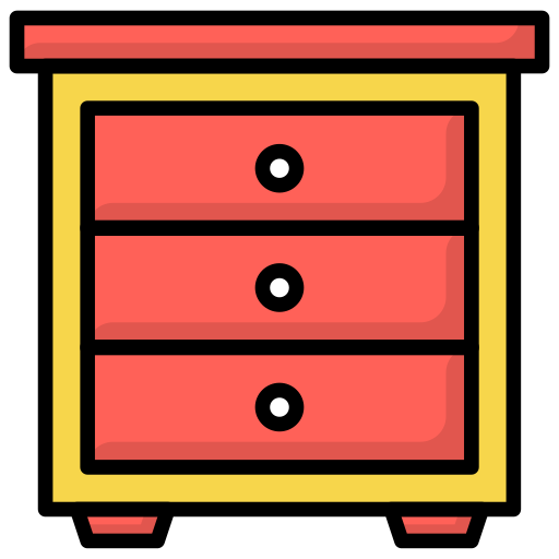 cajón Generic Outline Color icono