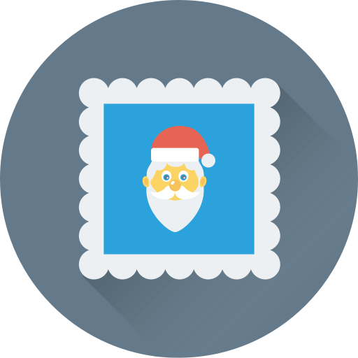 kartka świąteczna Generic Flat ikona