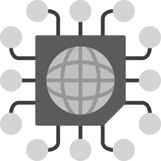 Digitalization Generic Grey icon