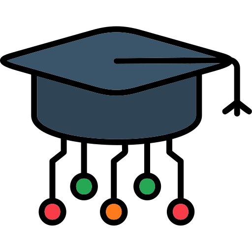 E Learning Generic Outline Color icon