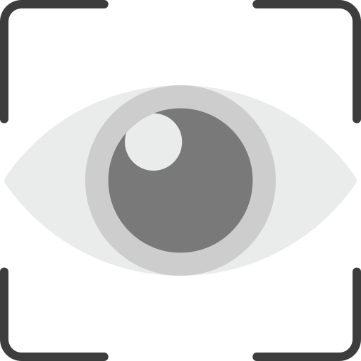 oogscanner Generic Grey icoon