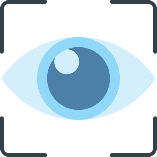 Сканер глаза Generic Flat иконка