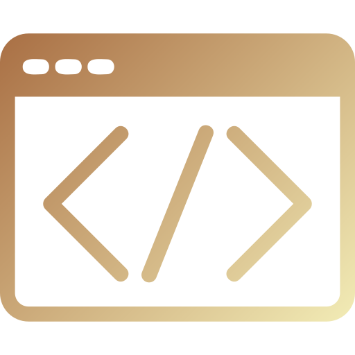 code Generic Flat Gradient icon