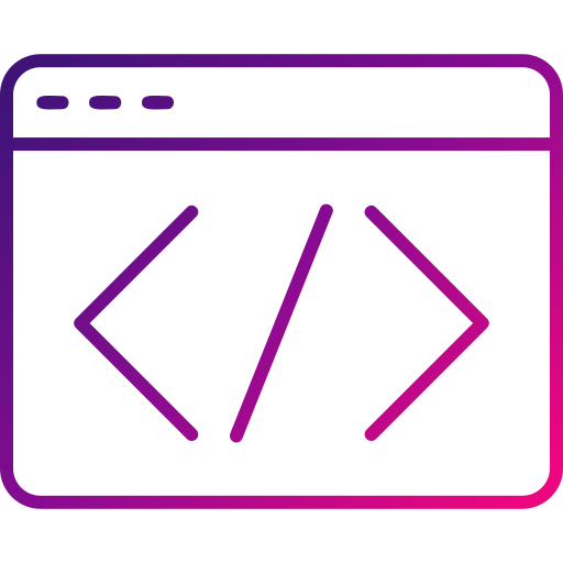 code Generic Gradient icoon