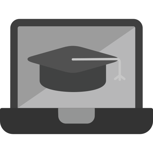 E Learning Generic Grey icon