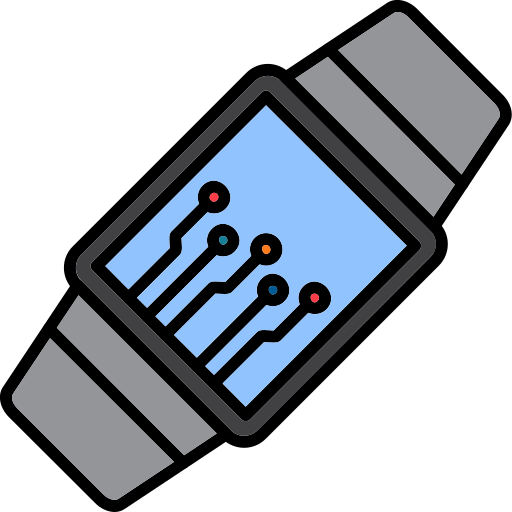 Smartwatch Generic Outline Color icon