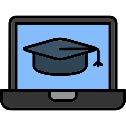 E Learning Generic Outline Color icon