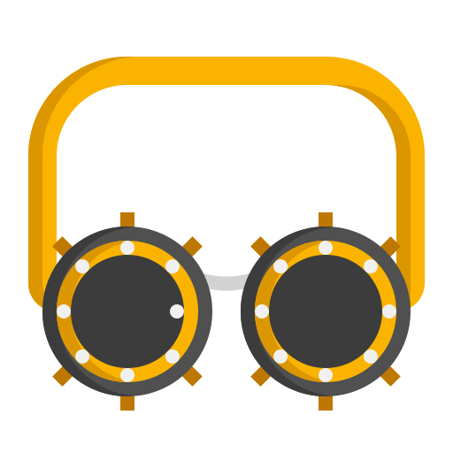 очки для плавания Generic Flat иконка