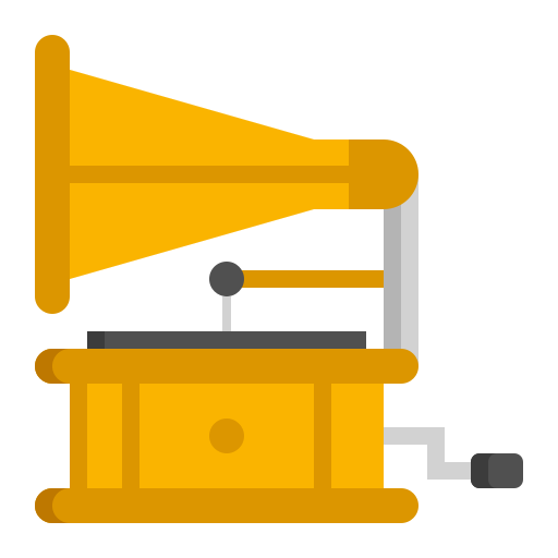 Gramophone Generic Flat icon