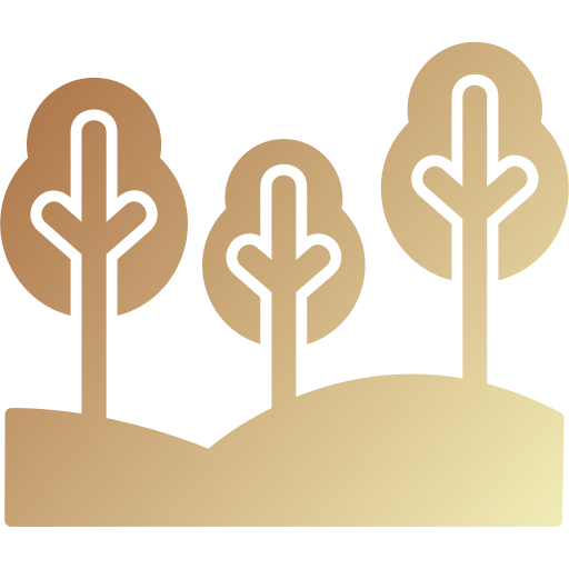Trees Generic Flat Gradient icon