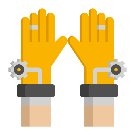 Robot hand Generic Flat icon