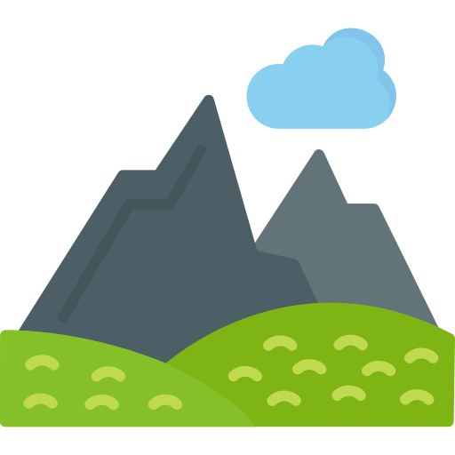 Горы Generic Flat иконка