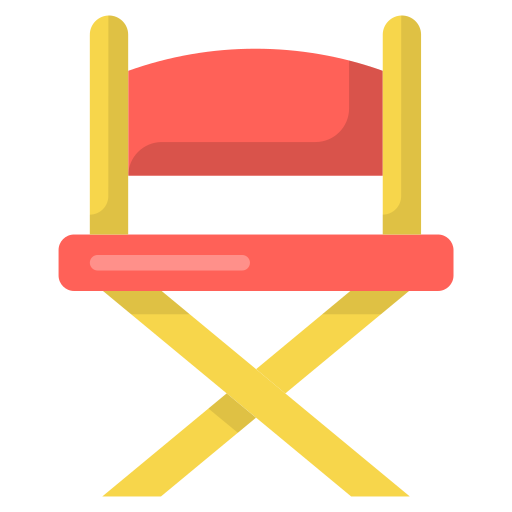 krzesło reżysera Generic Flat ikona
