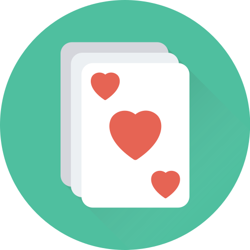 poker kaarten Generic Flat icoon