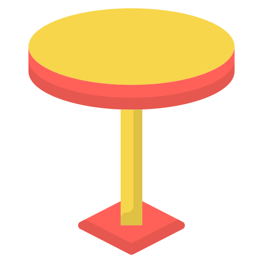 Round table Generic Flat icon