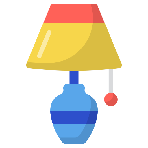 테이블 램프 Generic Flat icon