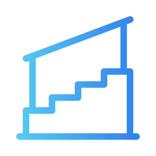 treppe Generic Gradient icon