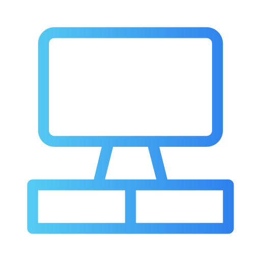 soporte tv Generic Gradient icono