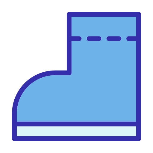 Резиновые сапоги Generic Blue иконка