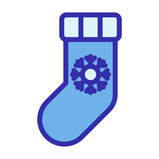 Sock Generic Blue icon