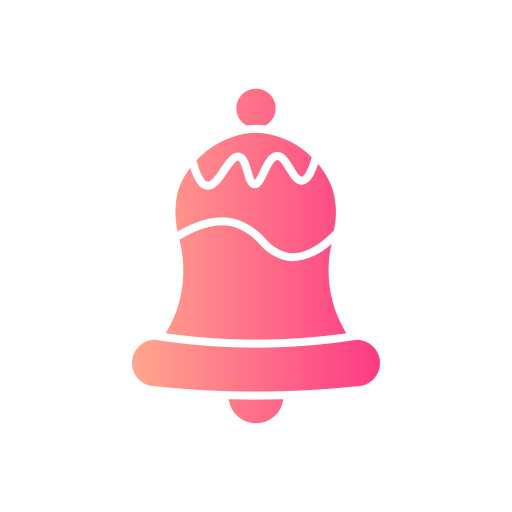 Christmas bell Generic Flat Gradient icon