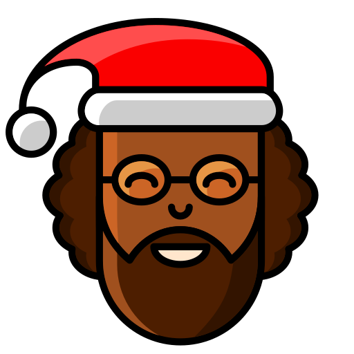 papa noel Generic Outline Color icono