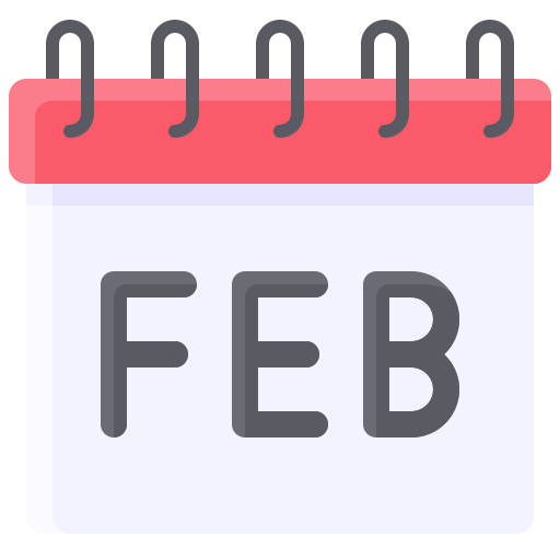 febrero Generic Flat icono