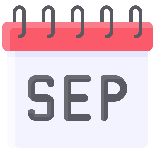 September Generic Flat icon