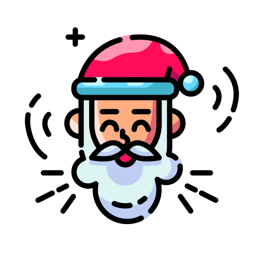 papá noel Generic Outline Color icono