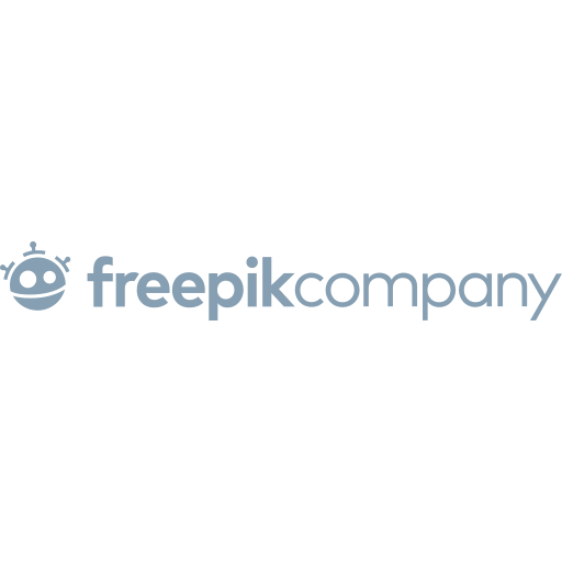 Freepik company Brands Color icon