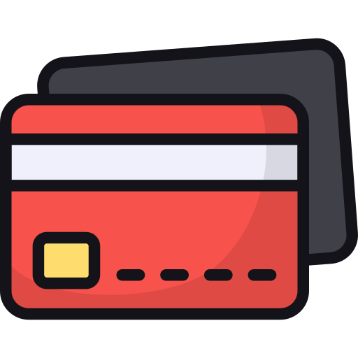 kredietkaarten Generic Outline Color icoon
