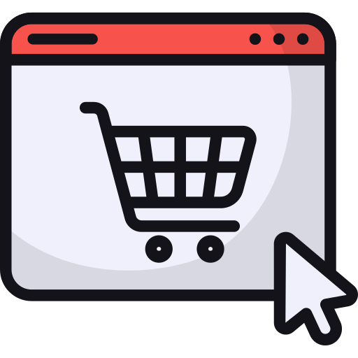 Online store Generic Outline Color icon
