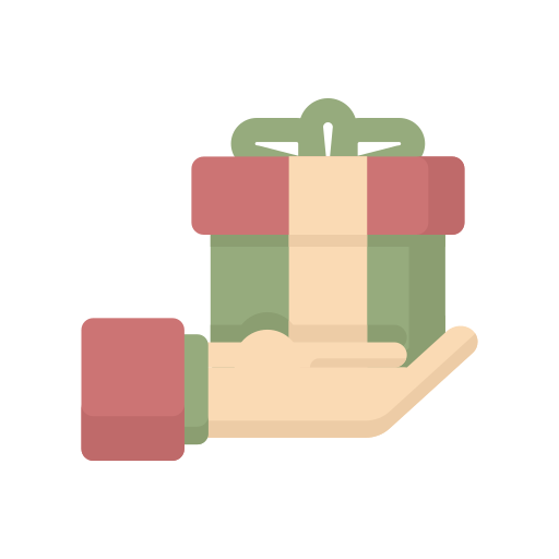 regalo de navidad Generic Flat icono