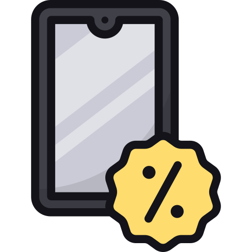 Smartphone Generic Outline Color icon