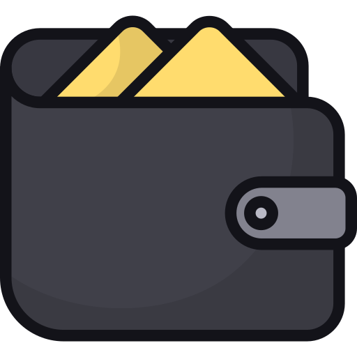 Wallet Generic Outline Color icon