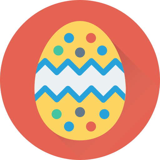 huevo de pascua Generic Flat icono