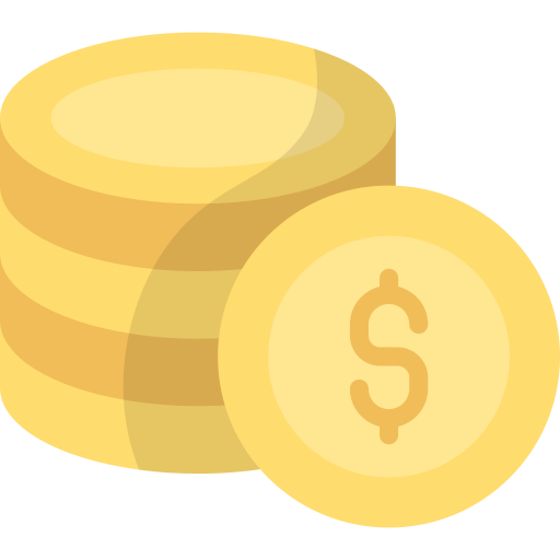 Coins stack Generic Flat icon