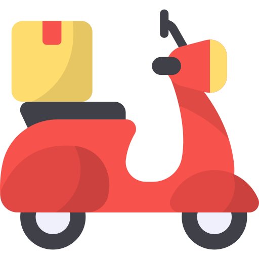 Delivery bike Generic Flat icon