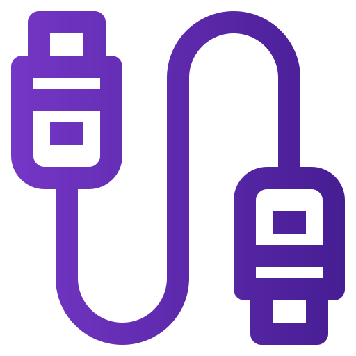 usb-кабель Generic Gradient иконка