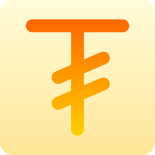 tenge Generic Flat Gradient ikona