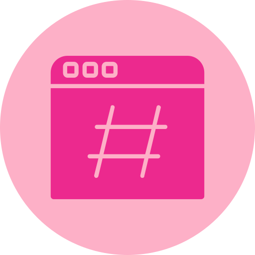 Hashtag Generic Flat icon