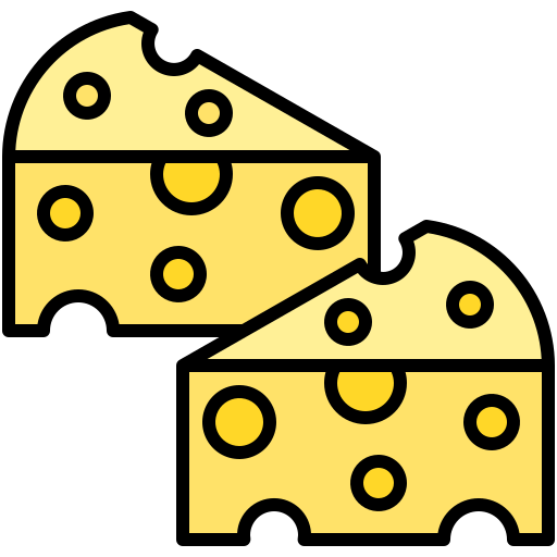 Cheese Generic Outline Color icon