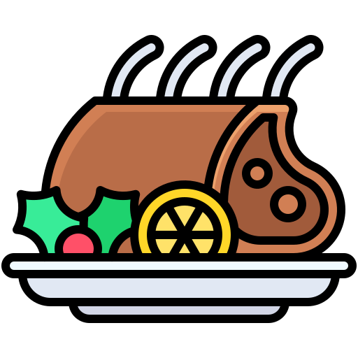 Grilled meat Generic Outline Color icon