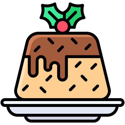 Pudding Generic Outline Color icon